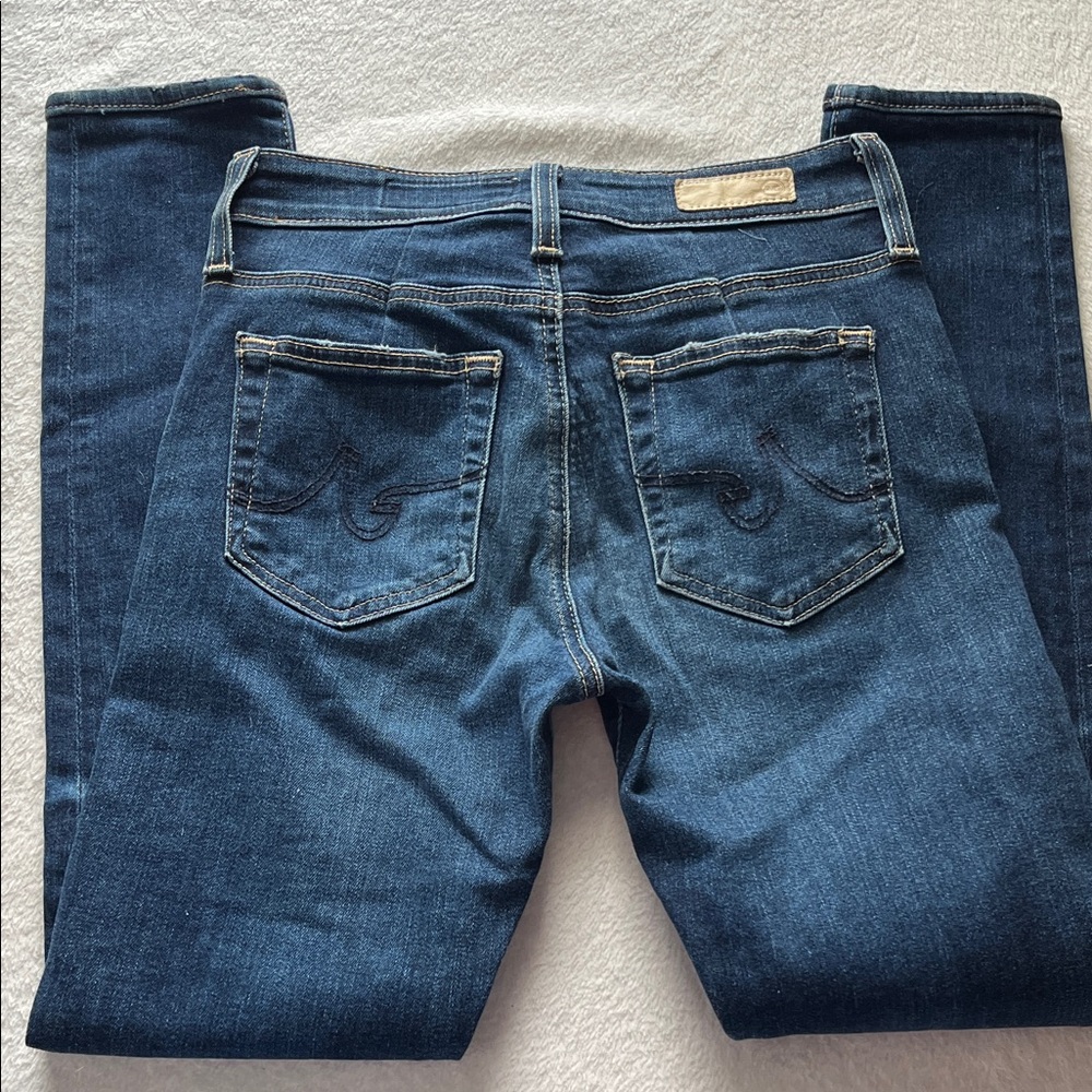 AG Adriano Goldschmied Dark Blue Skinny Jeans - Picture 7 of 7